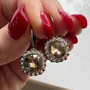 Elegant Crystal Drop Earrings